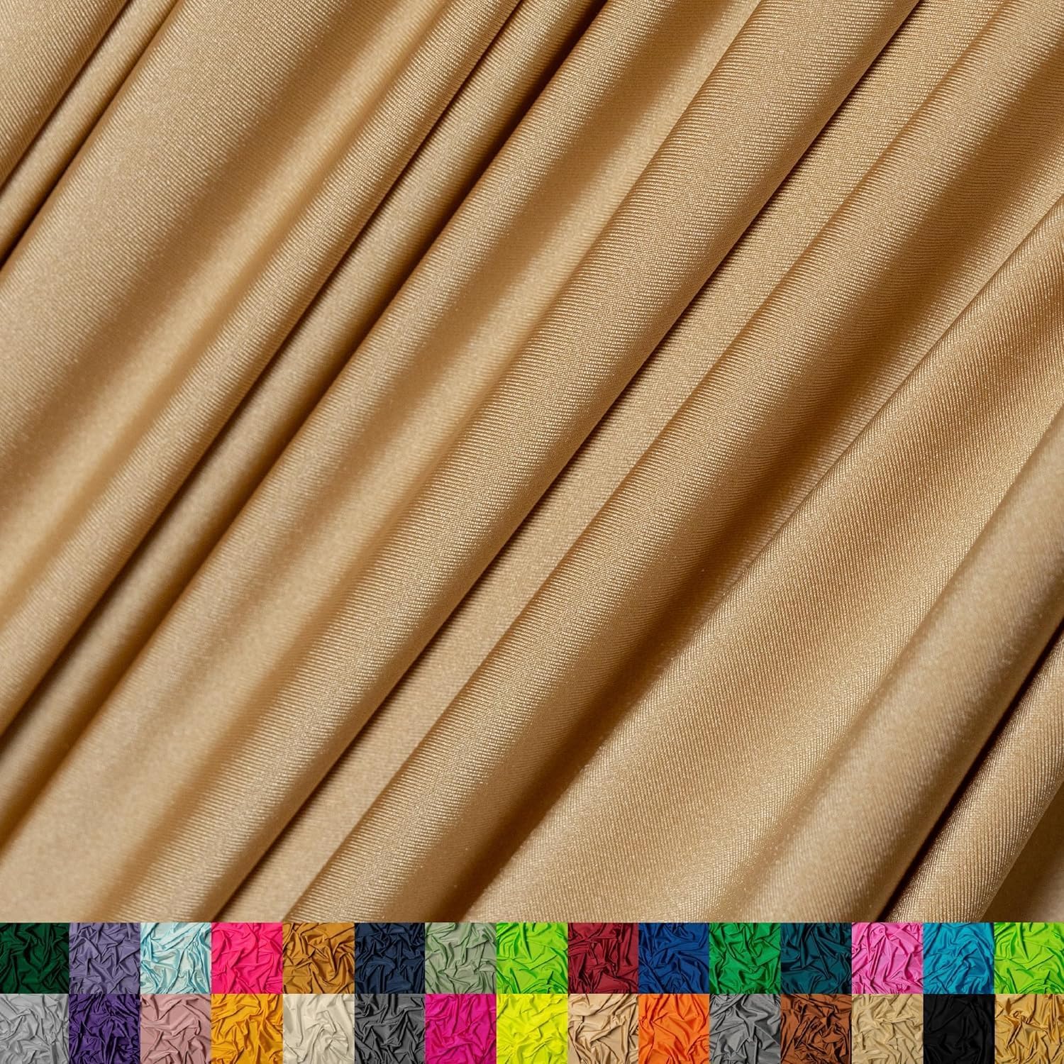 Ice Fabrics Nylon Spandex Fabric - 4 Way Stretch for Active Wear