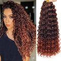 Curly Crochet Hair GoGo Curl Crochet Hair Extensions - Deep Wave 18in