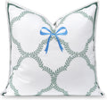 Coastal Grandmillennial 20in Throw Pillow Cover - Water Repellent