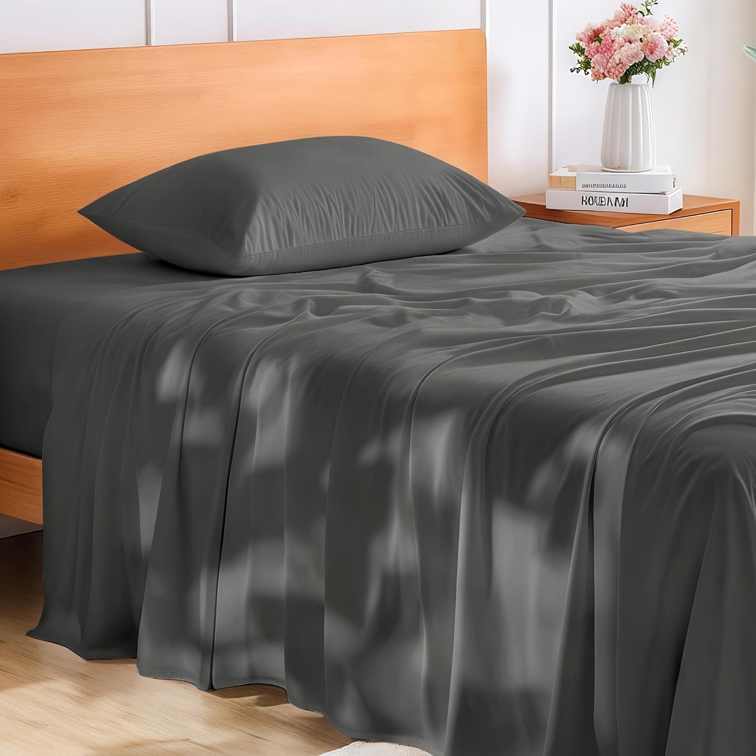 GOKOTTA Twin XL Sheets Set with Deep Pockets for Comfort