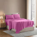 California King Sheet Set - 1800 Ultra-Soft Microfiber - Light Pink