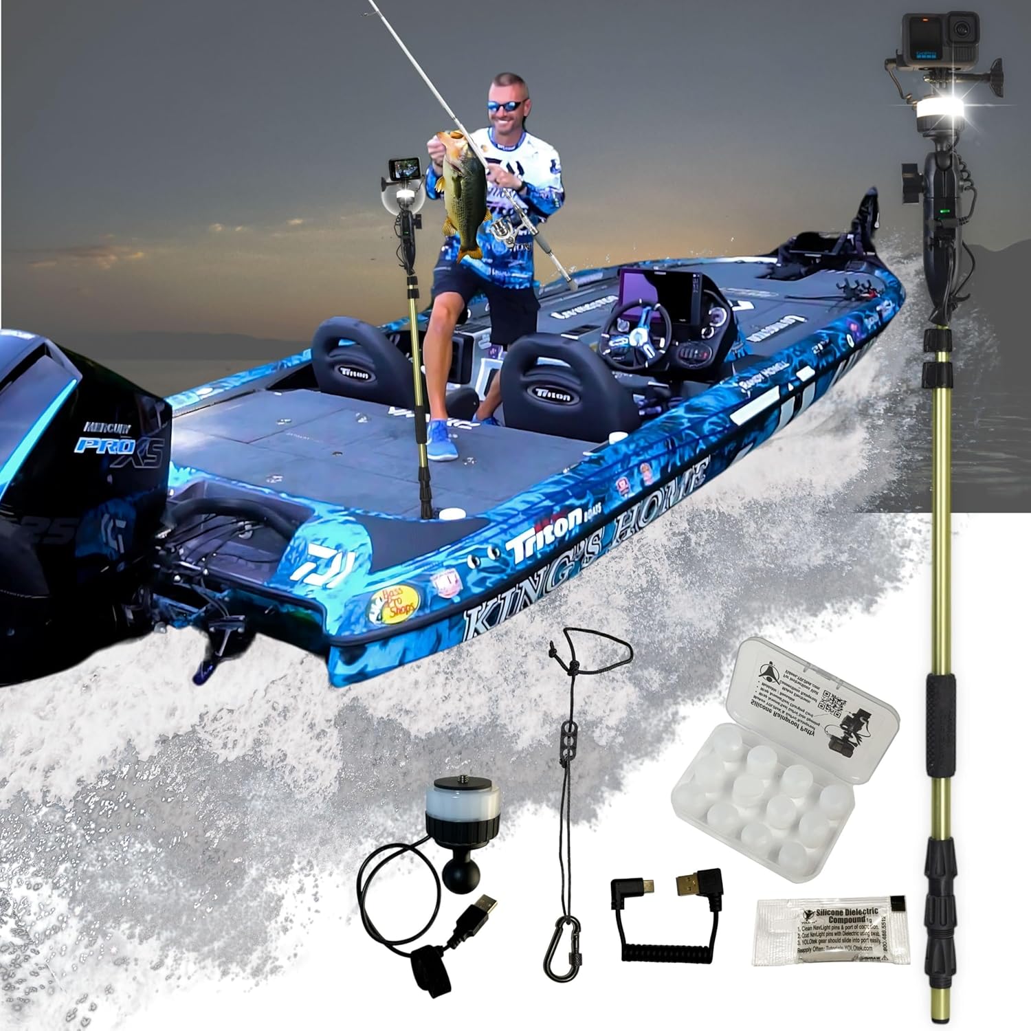 YOLOtek Beacon Navlight - Waterproof Marine Lights for Boats