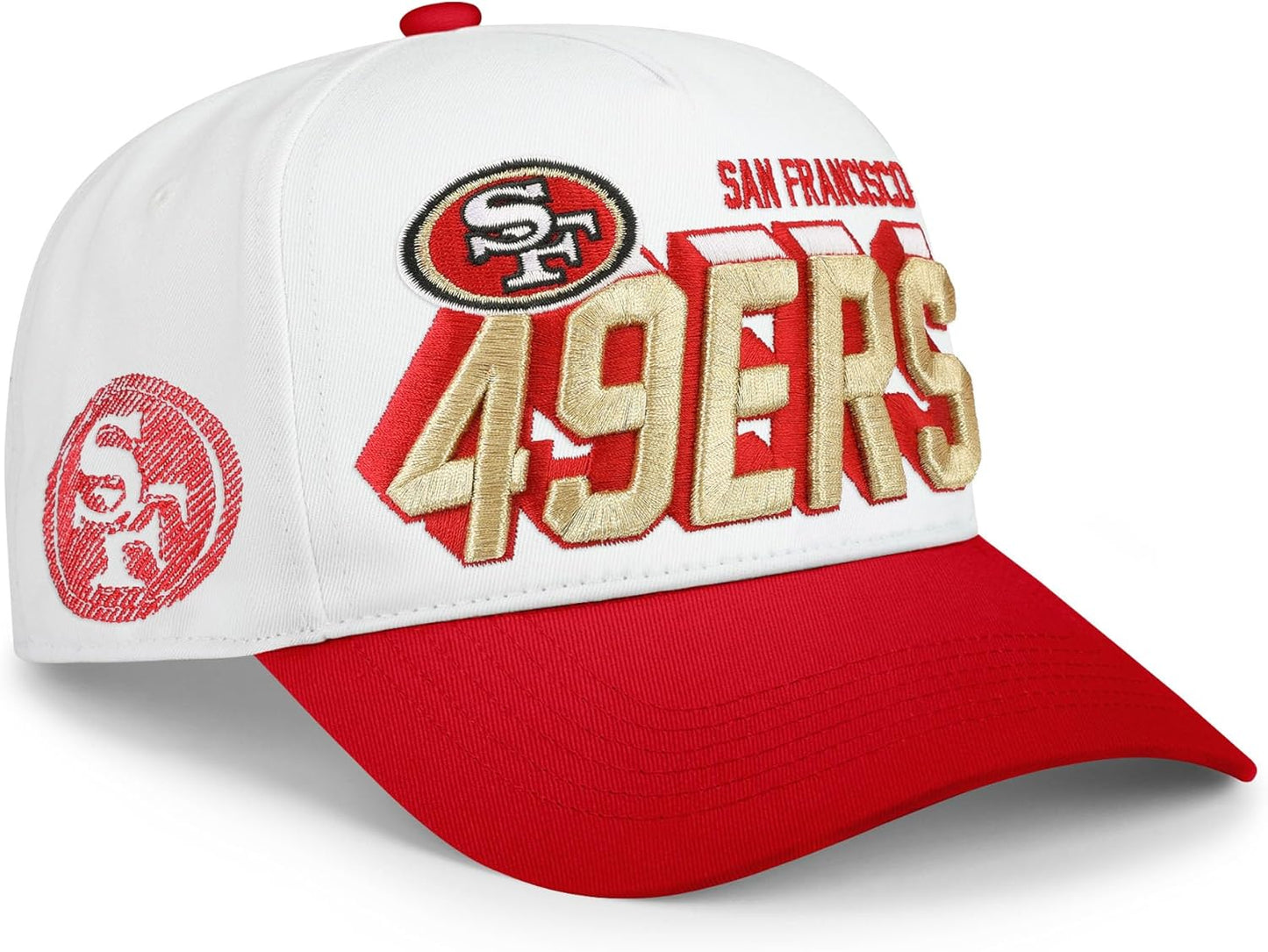FOCO Men's NFL Team Logo Lineman Marquee RF Hat for Fans