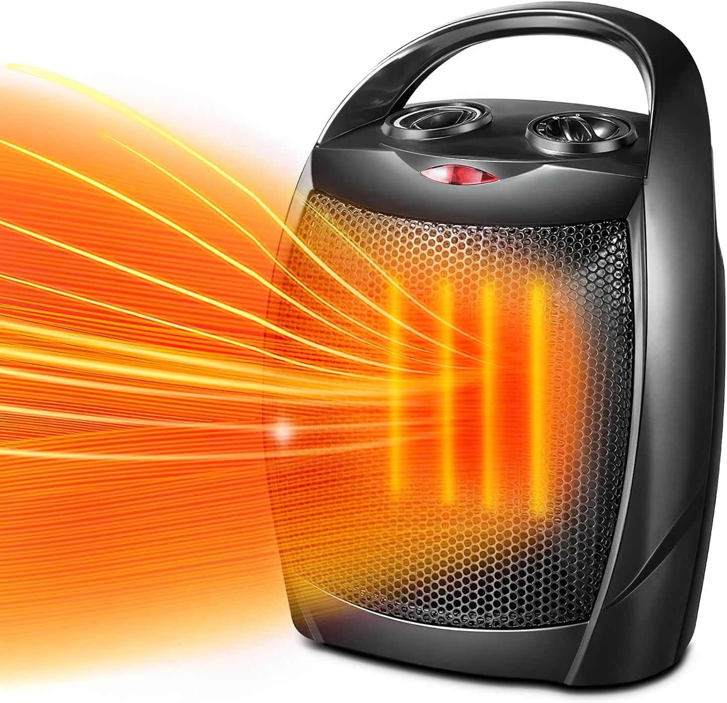 Kismile Ceramic Space Heater: Cozy Office Comfort