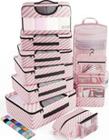 Veken 10 Set Packing Cubes for Travel Essentials - Organized Travel