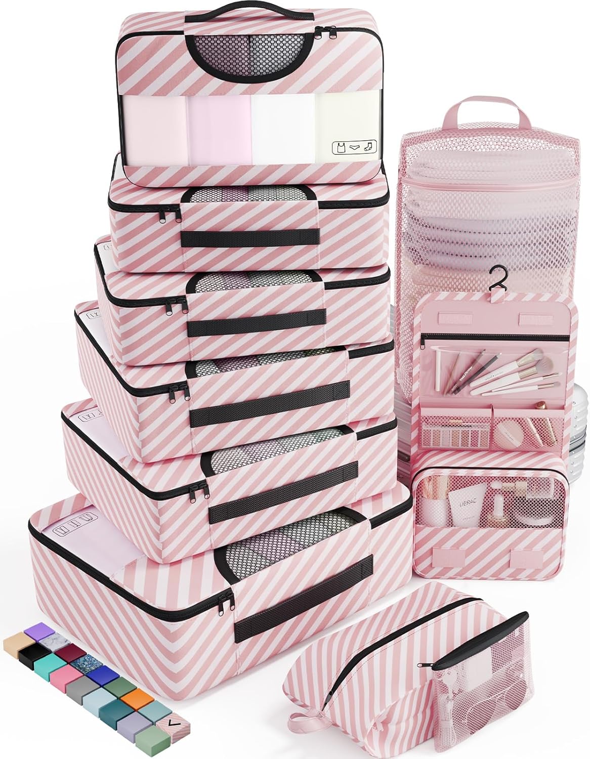 Veken Packing Cubes for Travel Essential Suitcase Organizer Bags