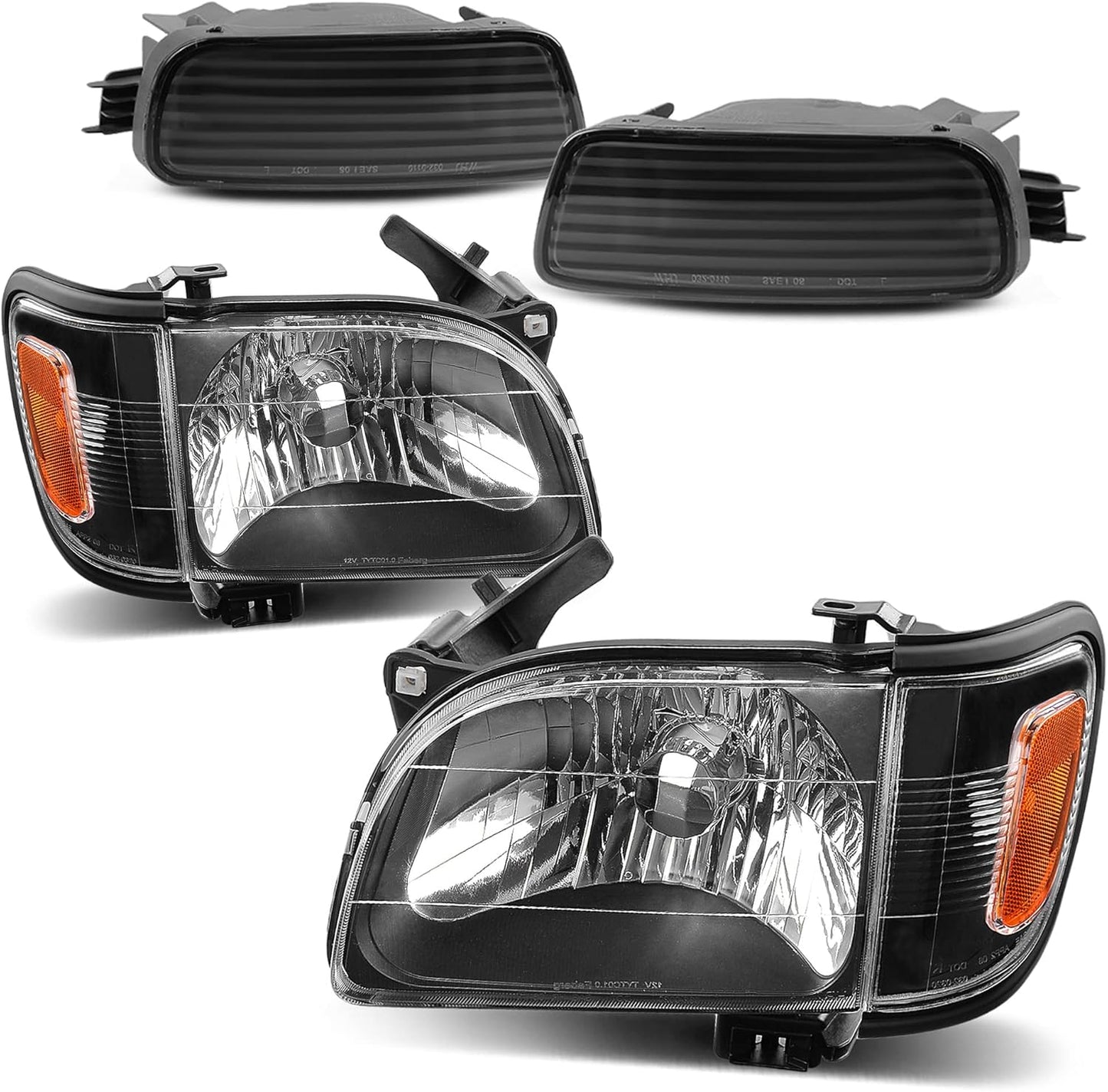 oEdRo Headlight Assembly for 2001-2004 Tacoma - Bright & Durable