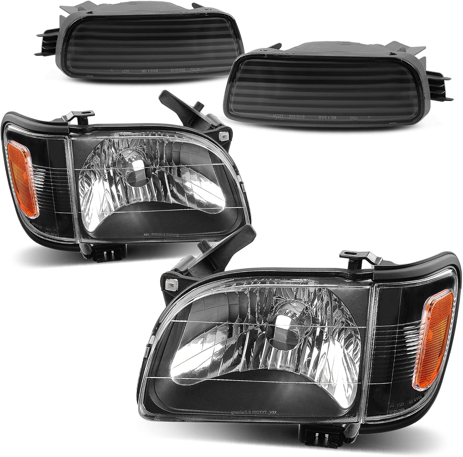 oEdRo Headlight Assembly for 2001-2004 Tacoma - Bright & Durable