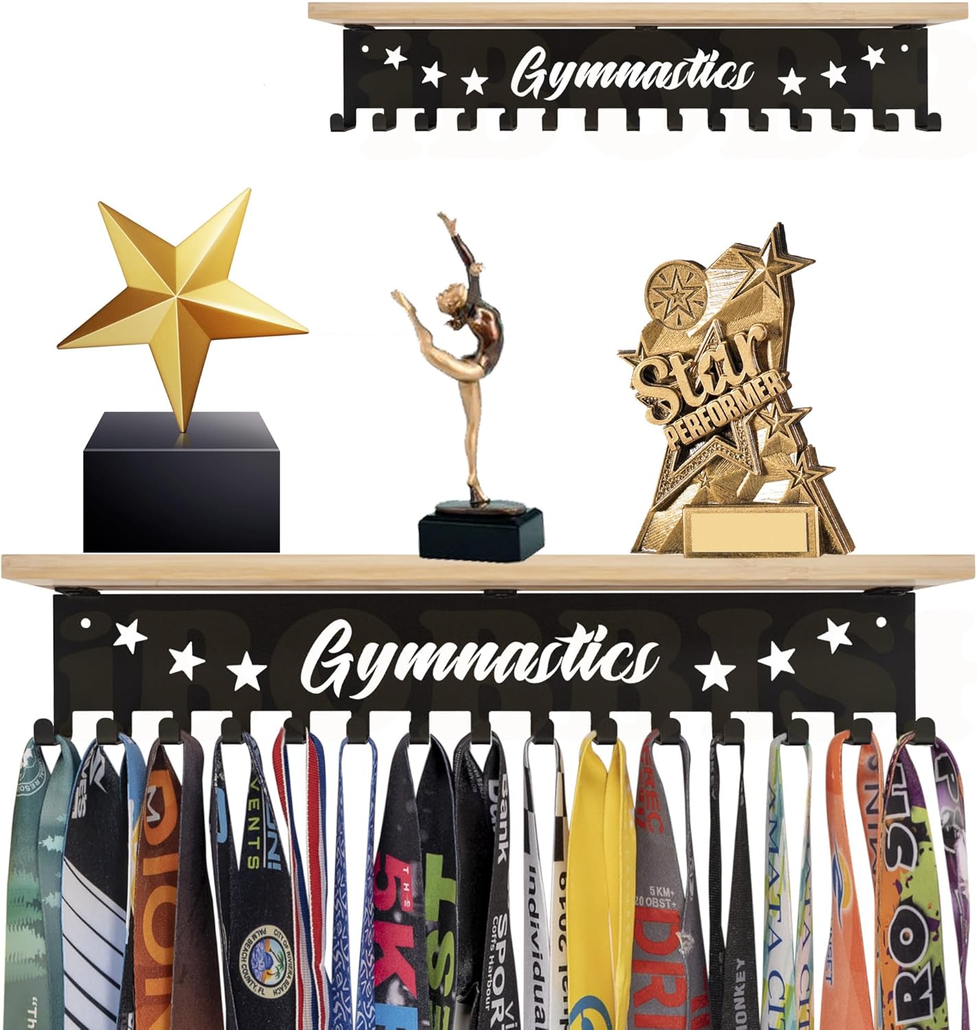 Premium Trophy and Medal Display Shelf for Home Decor