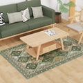 Floor Mat for Home 46ft Waterproof Vinyl Area Rug - Easy Clean Vintage