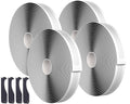 Black Butyl Sealant Tape 1/2 in x 80 ft - Durable Weatherproof Seal