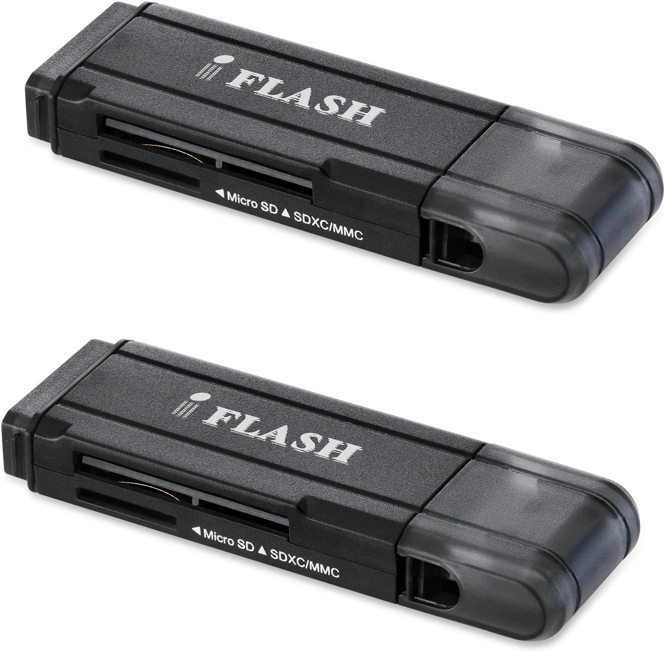 High Speed Dual Slot MicroSD Reader - Supports up to 256GB