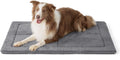 Bedsure Washable Dog Crate Bed for Large Dogs - Soft Foam Crate Mat
