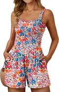 AUTOMET Rompers for Women Square Neck Summer Romper - Flattering Fit