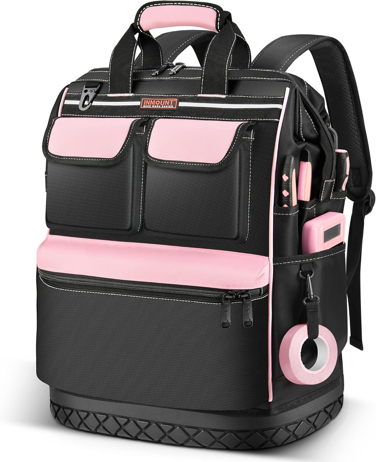LOKASS Pink Tool Bag for Women - Stylish and Functional Storage