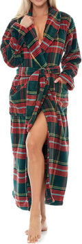 Alexander Del Rossa Plush Robe for Women - Extra Thick Warmth Robes