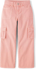 Girls Baggy Jeans - Soft Cotton Loose Fit Mid Rise