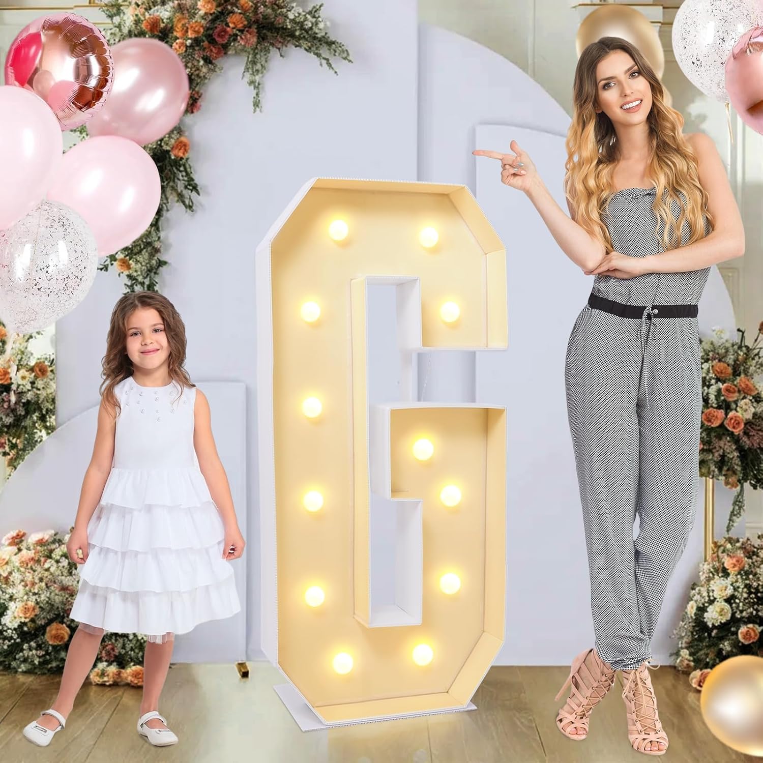 4ft Marquee for Letter G - Large Light Up Letters for Parties