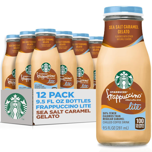 Starbucks Frappuccino Lite Sea Salt Caramel Gelato Review