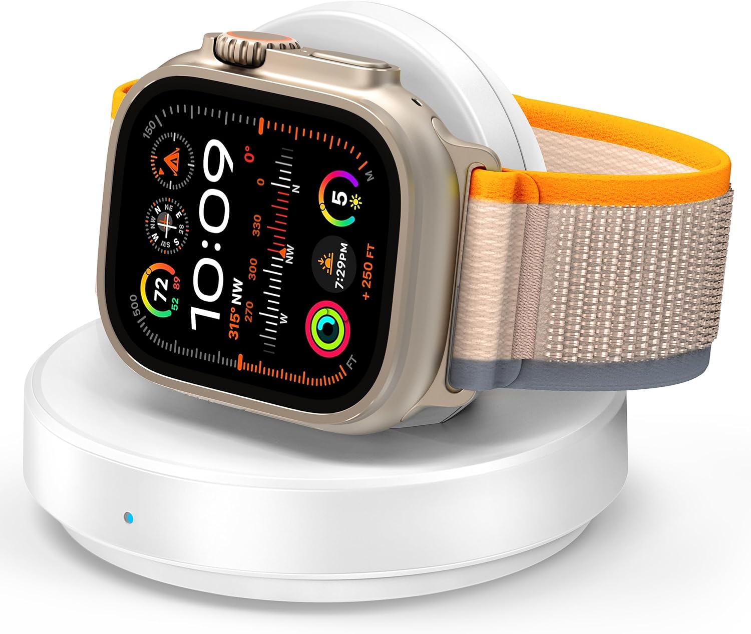 Wireless Fast Charger Stand for Apple Watch - Nightstand Mode Supported