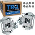 TRQ Rear Brake Caliper Set Compatible with 2011-2015 Lincoln MKX