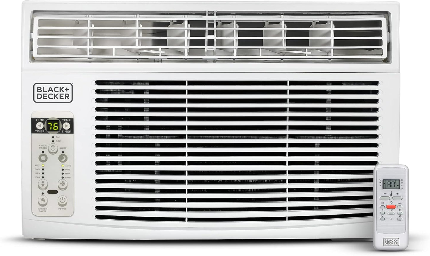 BLACK+DECKER 14300 BTU Window Air Conditioner for Large Rooms