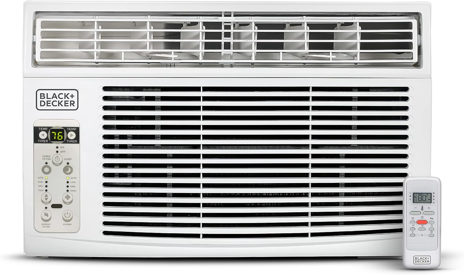 BLACK+DECKER 14300 BTU Window Air Conditioner for Large Rooms