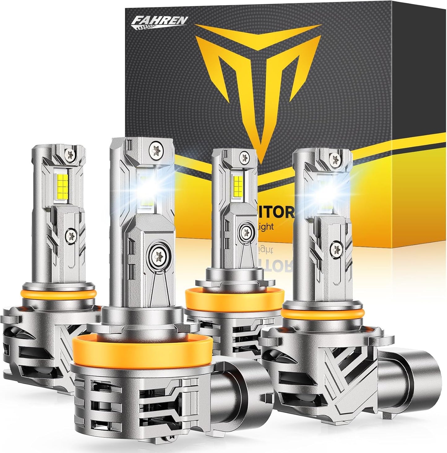 Ultra-Bright H11 9005 Fog Light Bulbs Combo for Safe Driving