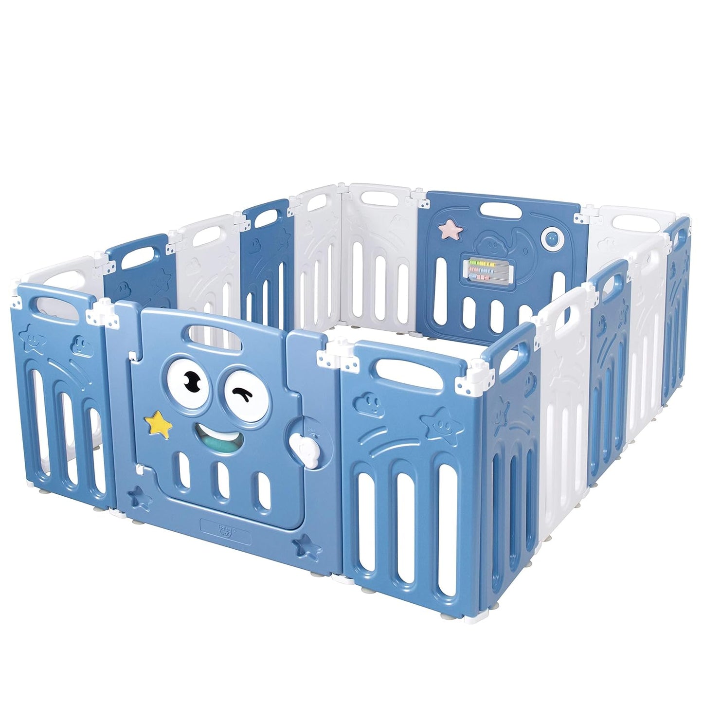 Costzon Foldable Playpen for Safe Indoor Outdoor Playtime