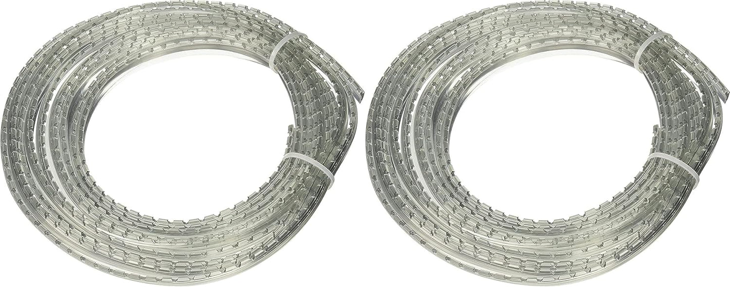 Sommerfeld's Clear Rubber Glass Retainer for Woodworking Doors