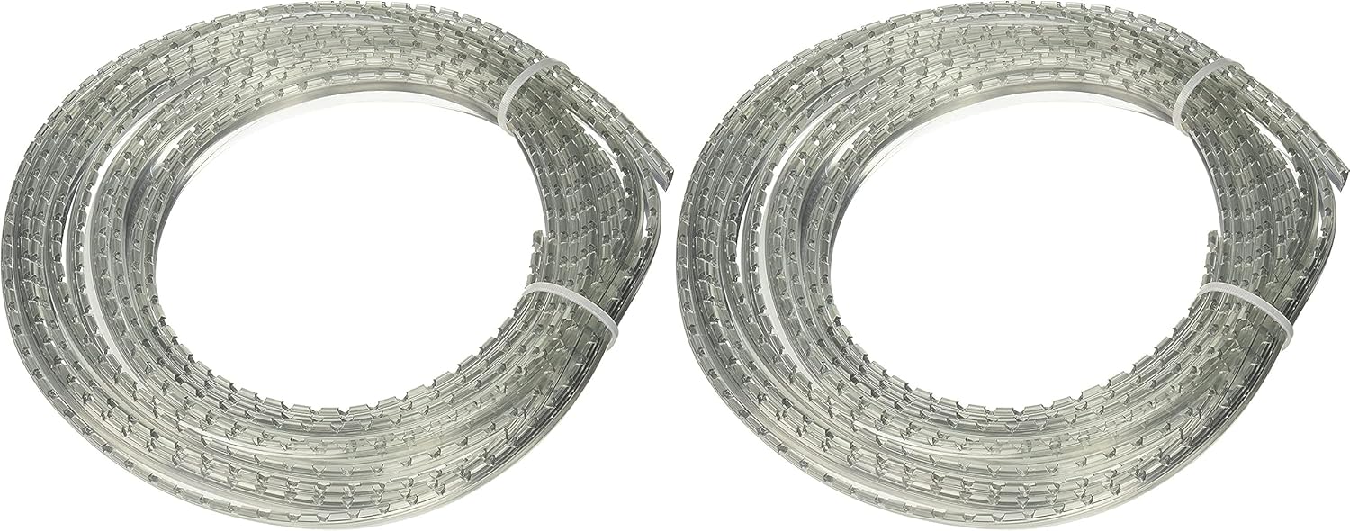 Sommerfeld's Clear Rubber Glass Retainer for Woodworking Doors