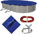 Blue Wave BWC940 Gold 15-Year 21-ft x 41-ft Oval Winter Cover - Tough