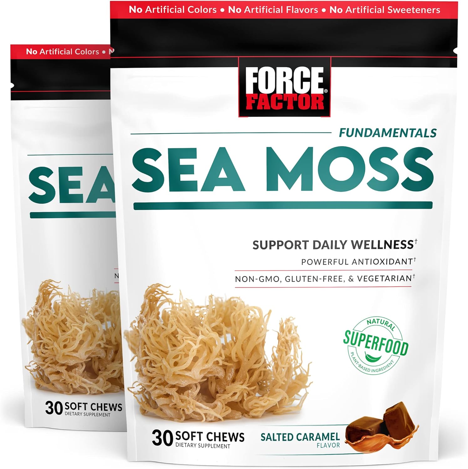 Force Factor Sea Moss Soft Chews for Immunity & Health