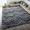 DweIke 5x8 Rugs for Living Room Bedroom, Plush Soft Shaggy