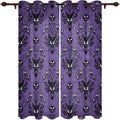 Halloween Curtains Panels for Bedroom Haunted House Mansion Window
