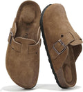 Project Cloud Genuine Leather Footbed Clogs for Women (Style 8CKP)