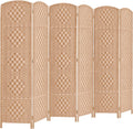 6 ft Tall Room Divider for Privacy by Rose Home Fashion