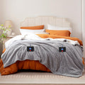 Westinghouse Queen Size Electric Blanket, Flannel to Sherpa Reversible