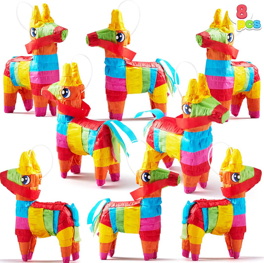 Mini Donkey Pinatas for Fun Fiesta Party Supplies and Decor