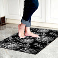 1/10 in Ultra Thin 24-35 in Front Door Mat - Low-Profile Indoor