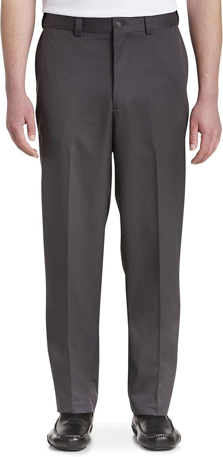 Oak Hill Men's Big and Tall Microfiber Waist-Relaxer Pants Review