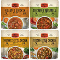 True Primal Souper Chicken Variety 8-pack - Ready to Eat Bone Broth