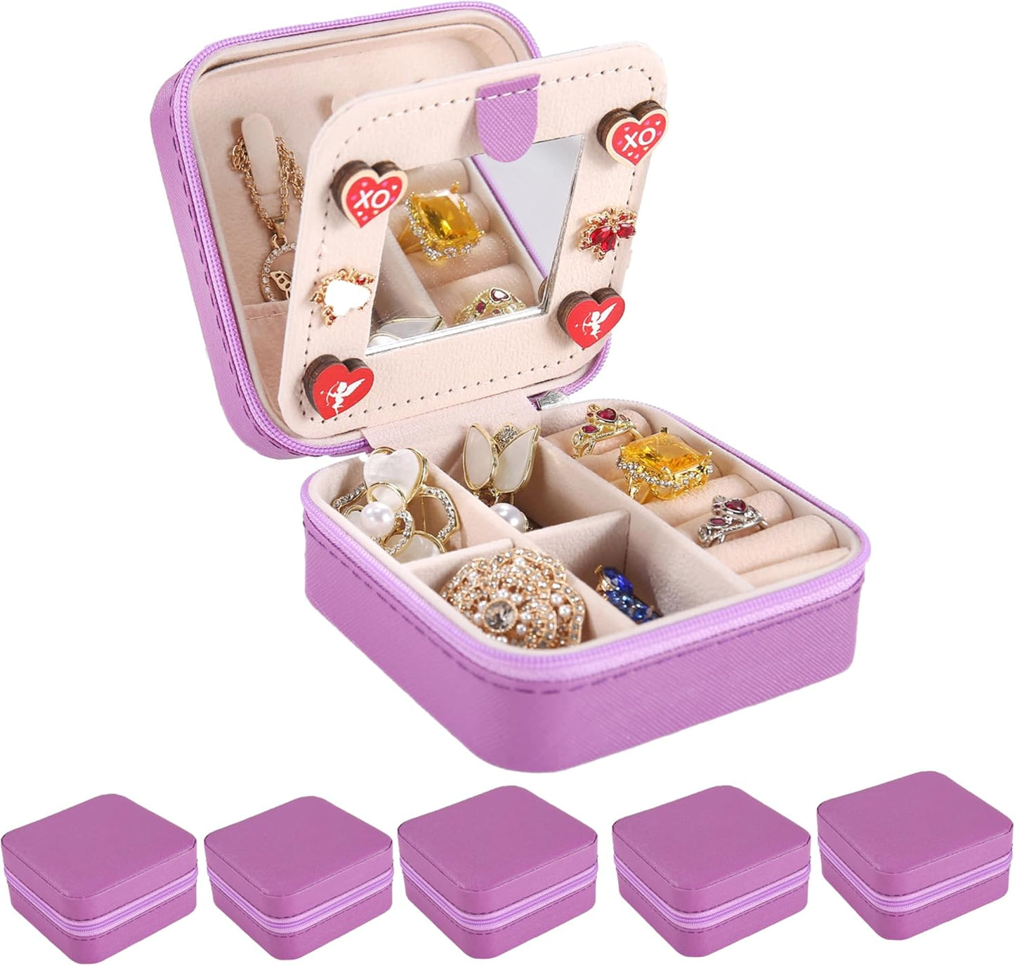 KElofoN Travel Jewelry Case - Compact Organizer for Women