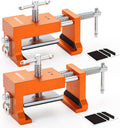DAYDOOR Professional Cabinet Clamps 2 Pack - Drill Guide & EVA