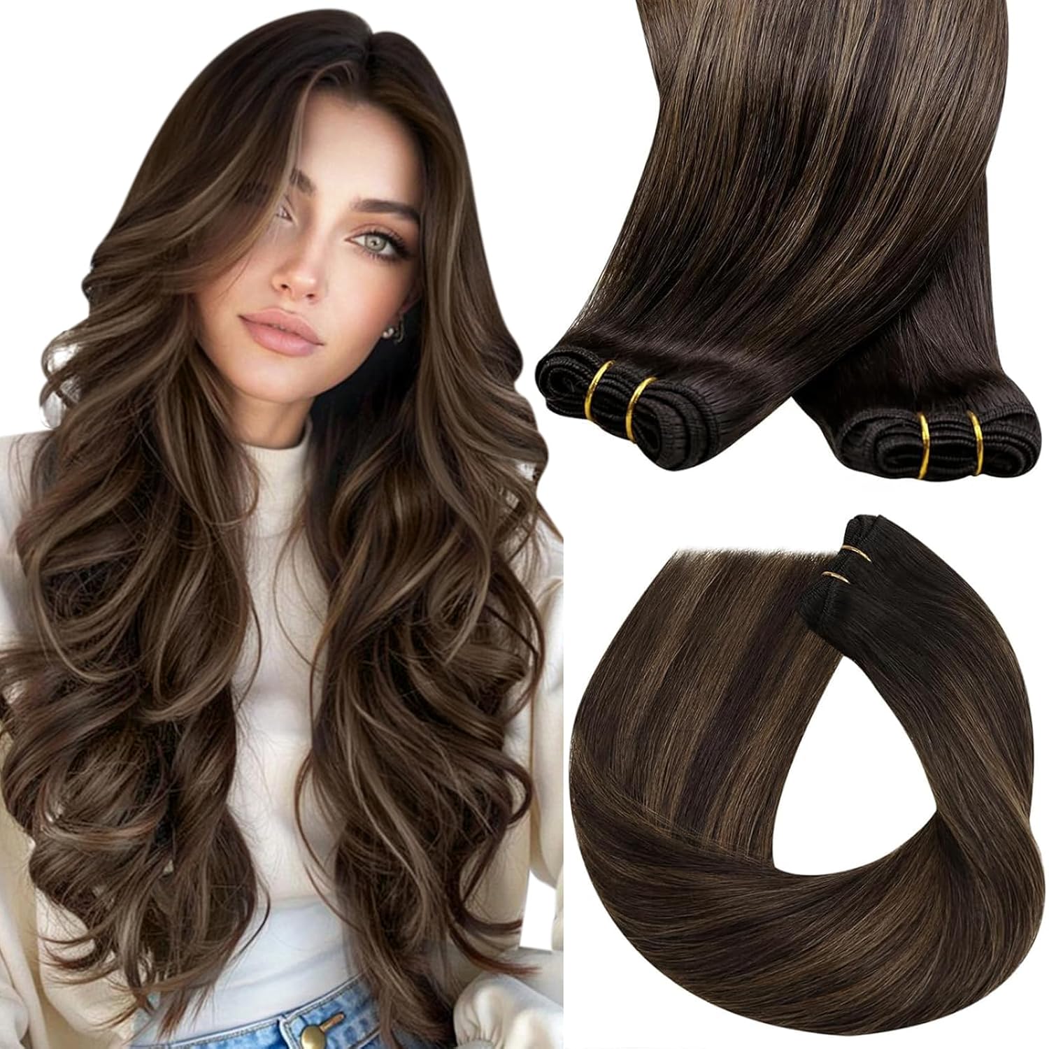 Sunny Hair Sew in Hair Extensions for Natural Look and Comfort