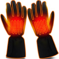Electric Heated Gloves for Men Women - Waterproof Thermal Hand Warmers