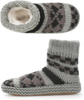Warm Slipper Socks for Women with Non-Slip Sole - Cozy Fuzzy Booties