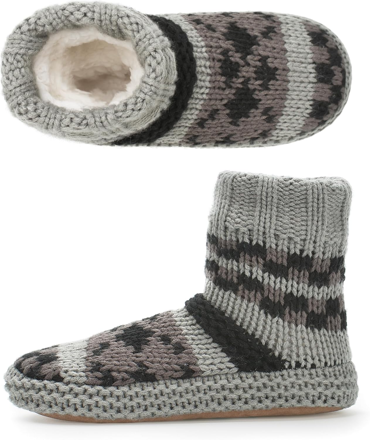 Warm Slipper Socks for Women - Cozy Fuzzy House Shoes Indoor