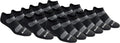 Saucony Men's Rundry Mesh No-Show Socks - Moisture Control and Arch