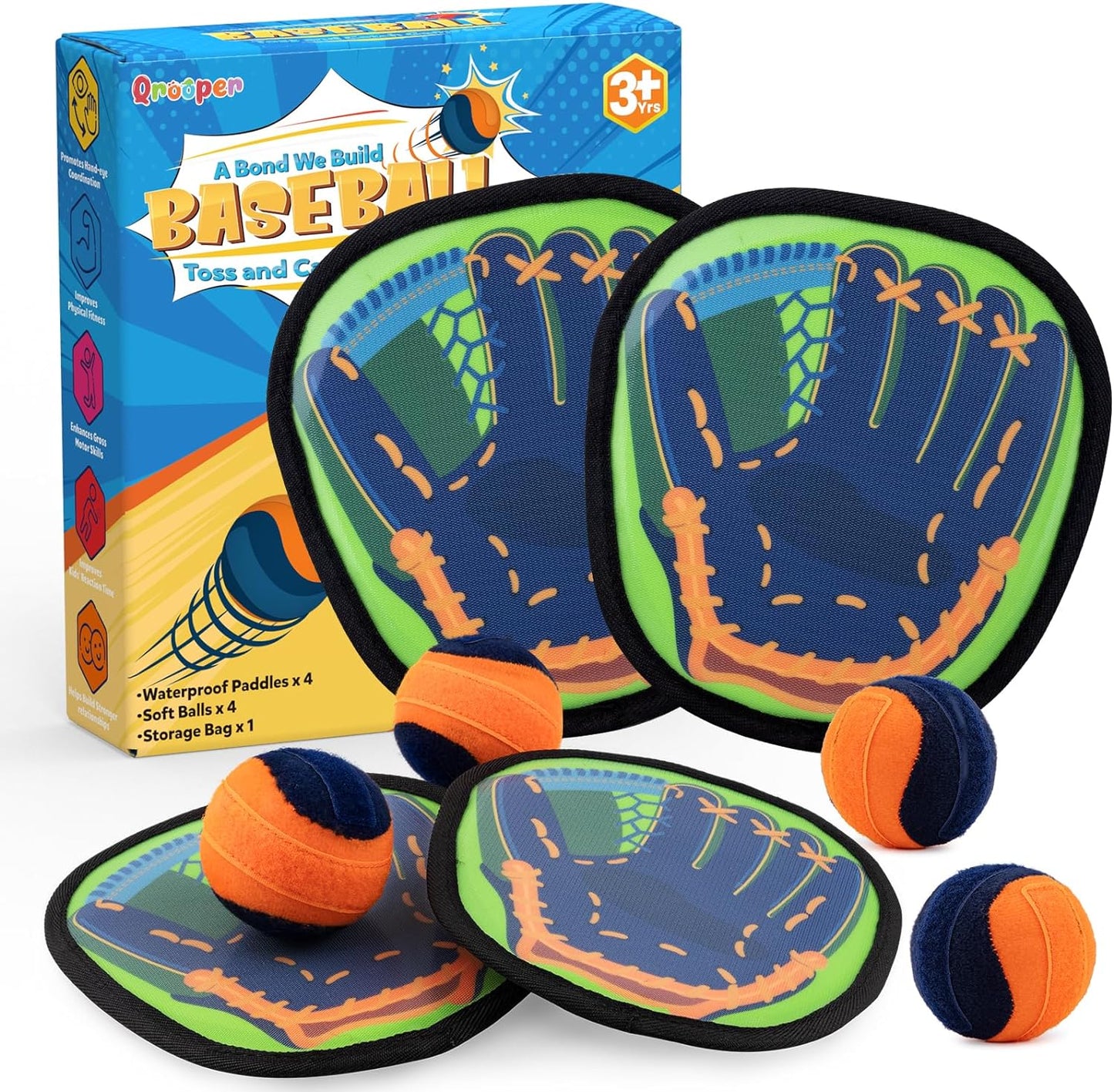 Fun Toss and Catch Game for Kids by Qrooper